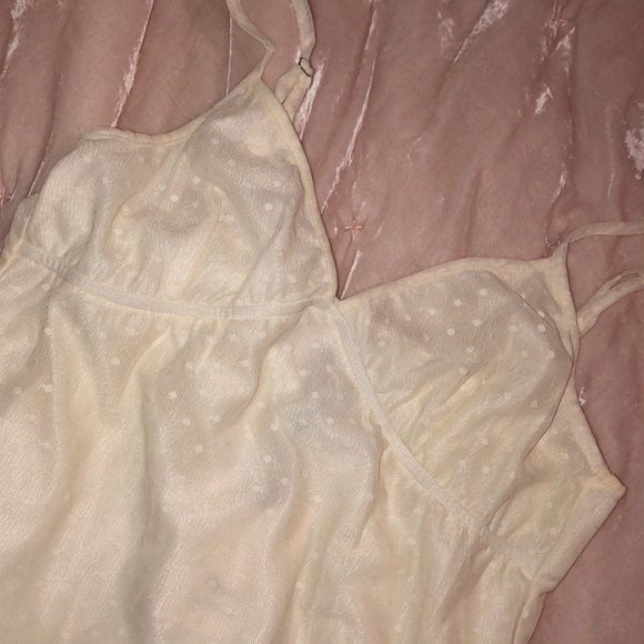 Tops - White Silk vintage inspired CryBaby bodysuit